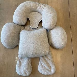 Universal infant insert support cushion head and body support